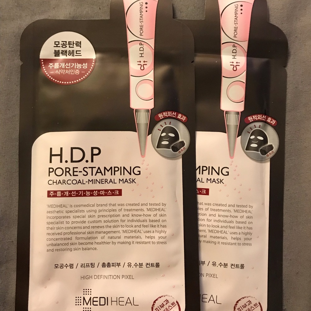 Pore stamping mask